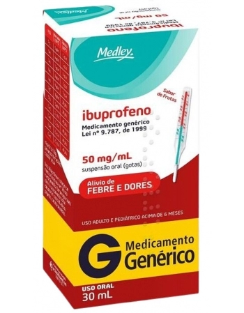 IBUPROFENO 50MG SUSP ORAL 30ML