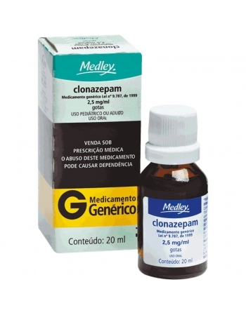 CLONAZEPAM (B1) 2,5MG/ML GTS 20ML