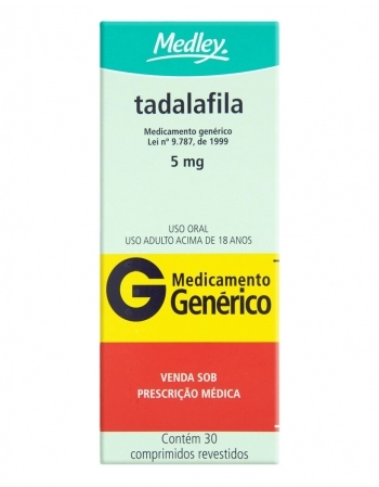 TADALAFILA 5MG C/30 CAPS