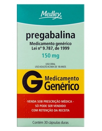 PREGABALINA (C1) 150MG C/30 CAPS