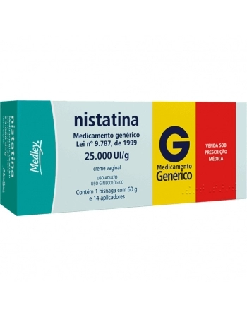 NISTATINA CREME VAGINAL 60G C/14