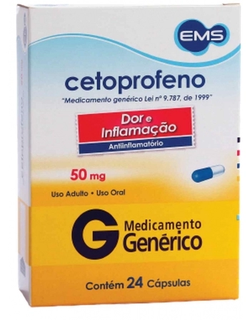 CETOPROFENO 50MG C/24 CAP