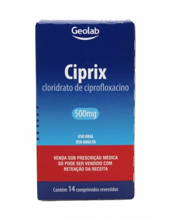 CIPRIX 500MG C/ 14 COMP REV - GLM