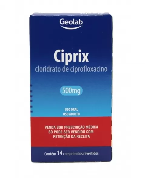 CIPRIX 500MG C/ 14 COMP REV - GLM
