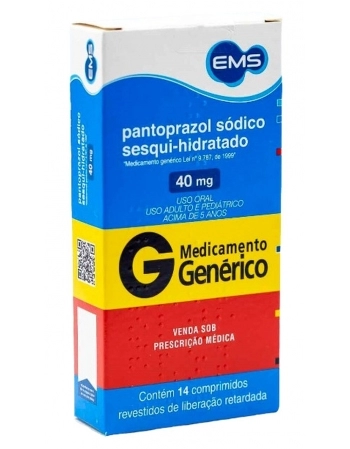 PANTOPRAZOL 40MG C/14 COMP