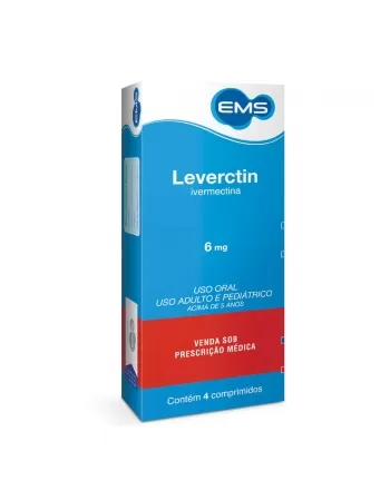 LEVERCTIN 6MG C/4 COMP-EMM