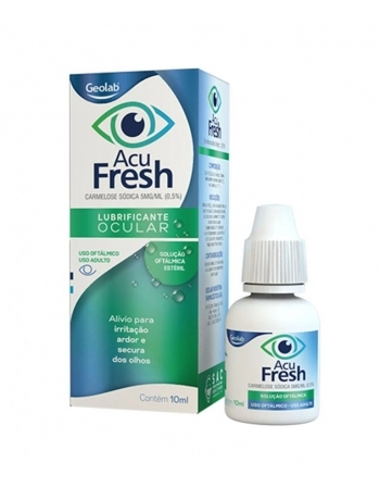 ACU FRESH SOL OFT 5MG FR C/ 10ML - GLM