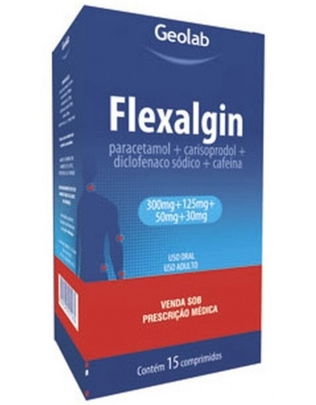 FLEXAGIN 300MG C/ 15COMP - GLM