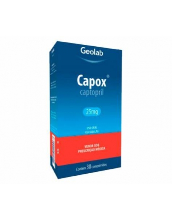 CAPOX 25MG 30COMP - GLM
