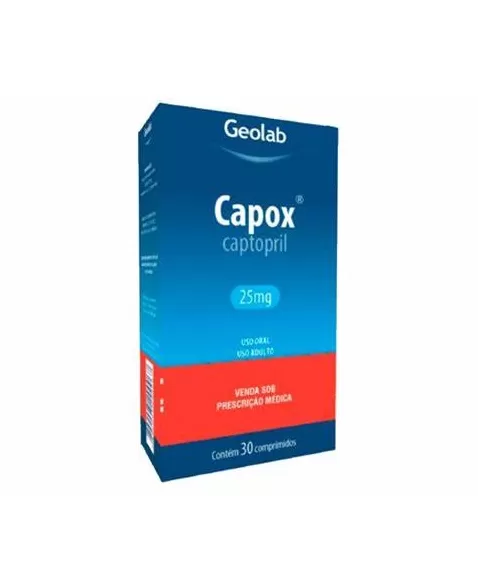 CAPOX 25MG 30COMP - GLM