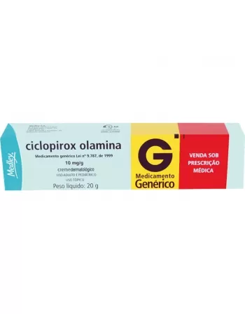 CICLOPIROX OLAMINA CR 10MG C/20G