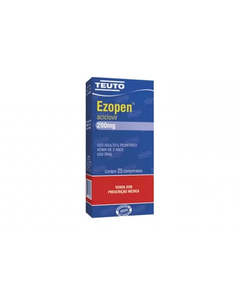 EZOPEN 200MG C/25 COMP-TTM