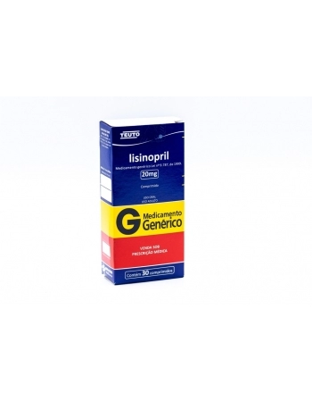 LISINOPRIL 20MG C/30 COMP