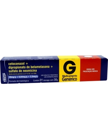 CETOCONAZOL+BETA+SULF NEO POM 30G