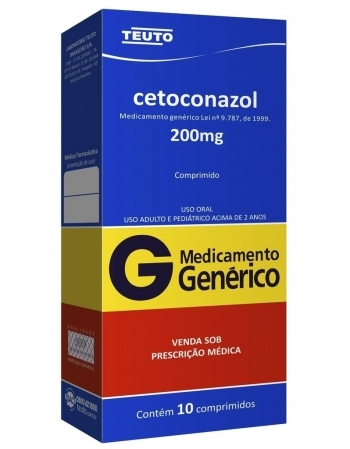 CETOCONAZOL 200MG C/10 COMP