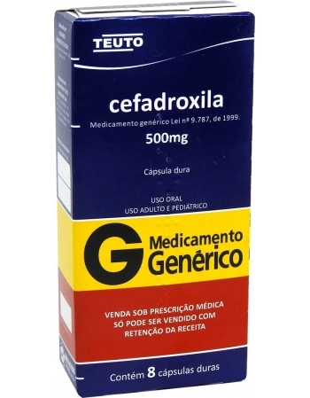 CEFADROXILA 500MG C/8 CAPS