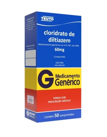 CLOR DILTIAZEM 60MG C/50 COMP