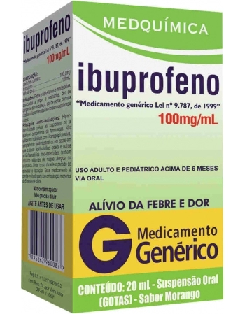 IBUPROFENO 100MG SUSP ORAL 20ML