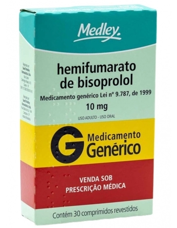 HEMIF BISOPROLOL 10MG C/30 COMP