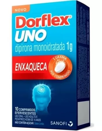DORFLEX UNO 1G C/10 COMP EFERV - SAN