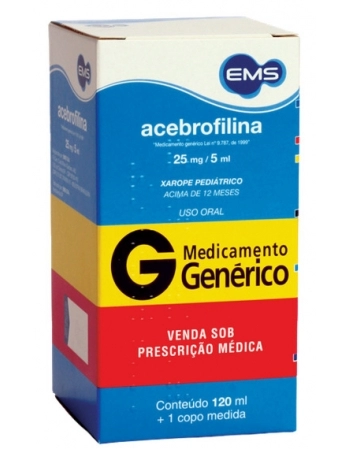 ACEBROFILINA 25MG/5ML XPE 120ML