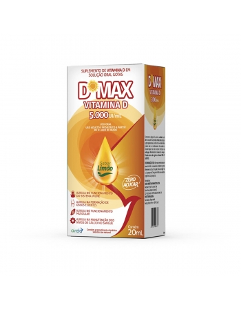 DMAX 5.000UI/ML SOL GTS C/20ML - AIR