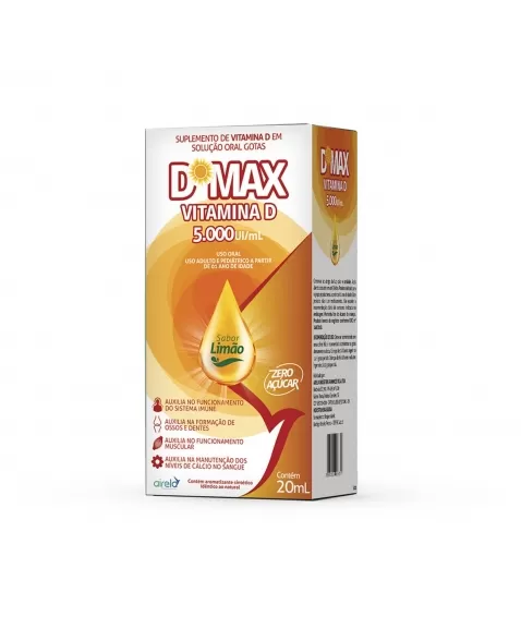 DMAX 5.000UI/ML SOL GTS C/20ML - AIR