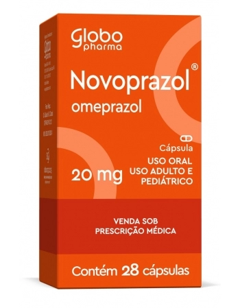 NOVOPRAZOL 20MG C/ 28 CAP - GBM