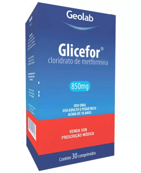GLICEFOR 850MG C/ 30 - GLM