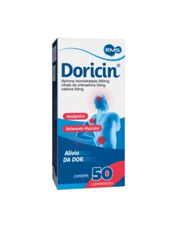 DORICIN 5BL 50MG+35MG+300MG C/10 - EMM