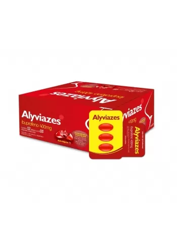 ALYVIAZES 400MG C/ 8 CAPS MOLE - AIR