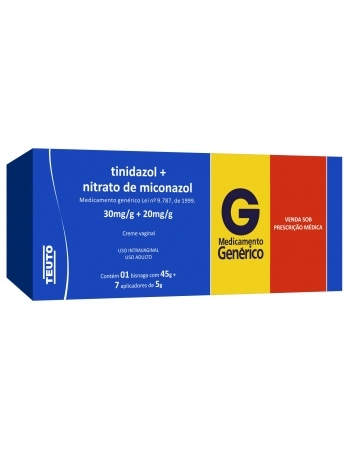 TINIDAZOL+NIT MICONA CR VAG C/45G+7 APLIC