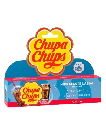 HIDRATANTE LABIAL CHUPA CHUPS CARTUCHO COLA 24X10G