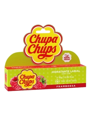 HIDRATANTE LABIAL CHUPA CHUPS CARTUCHO FRAMBOESA 24X10G