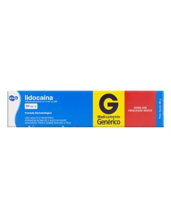 CLOR LIDOCAINA 50MG/G POM C/25G