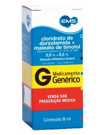 CLOR DORZOLAMIDA+MAL TIMOLOL C/5ML