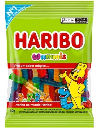 BALA DE GELATINA WUMMIS 12X80G