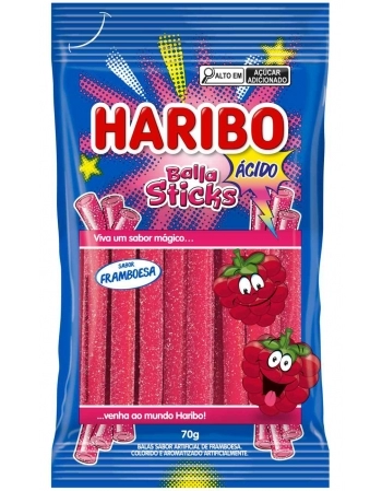 BALLA STICKS FRAMBOESA ACIDA 12X70G