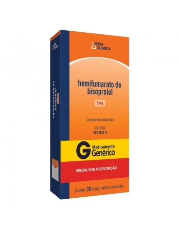 HEMIF BISOPROLOL 5MG C/30 COMP