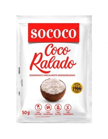 COCO RALADO SOCOCO 50X50G