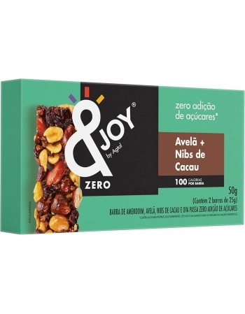 BARRA &JOY ZER ACUCAR AVELA CACAU 24X50G