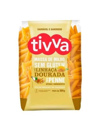 PENNE LINHACA TIVVA SEM GLUTEN 10X500G