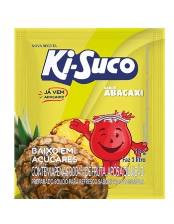 REFRESCO PO KI-SUCO 4 X 15 X 15G ABACAXI