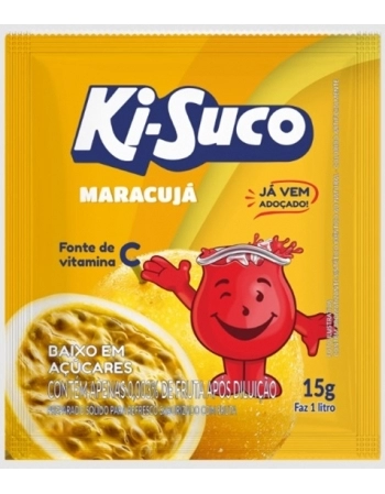 REFRESCO PO KI-SUCO 4 X 15 X 15G MARACUJA
