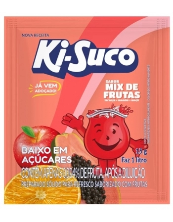 REFRESCO PO KI-SUCO 4 X 15 X 15G SALADA DE FRUTAS