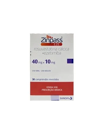 ZINPASS + EZE 40MG/10MG C/30 COMP REV - SAP
