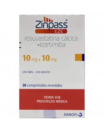 ZINPASS + EZE 10MG/10MG C/30 COMP REV - SAP
