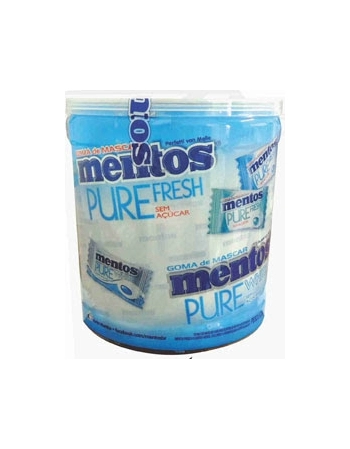 MENTOS PURE FRESH WHITE 1,5G DP 60 UNID