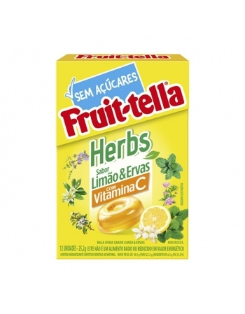 FRUITTELLA HERBS LEMONGRASS 25,2GX12FTX12DP