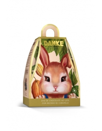 OVO CHOC LEITE RECH CARAMELO 4UNX200G DK